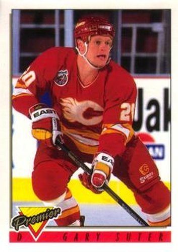 #178 Gary Suter - Calgary Flames - 1993-94 O-Pee-Chee Premier Hockey