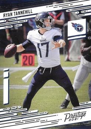 #178 Ryan Tannehill - Tennessee Titans - 2021 Panini Prestige Football