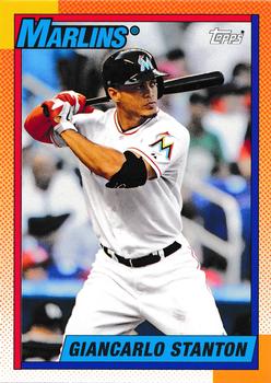 #178 Giancarlo Stanton - Miami Marlins - 2013 Topps Archives Baseball