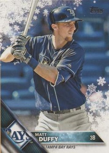 #HMW178 Matt Duffy - Tampa Bay Rays - 2016 Topps Holiday Baseball