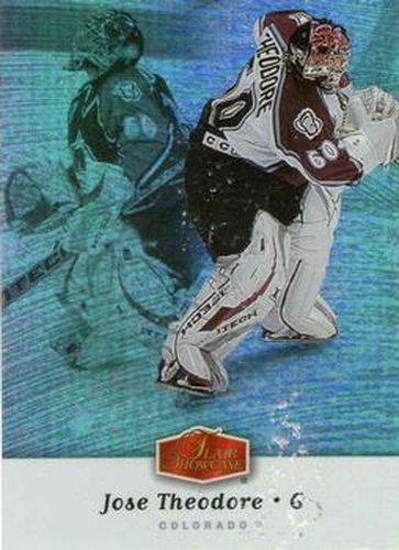 #178 Jose Theodore - Colorado Avalanche - 2006-07 Flair Showcase Hockey
