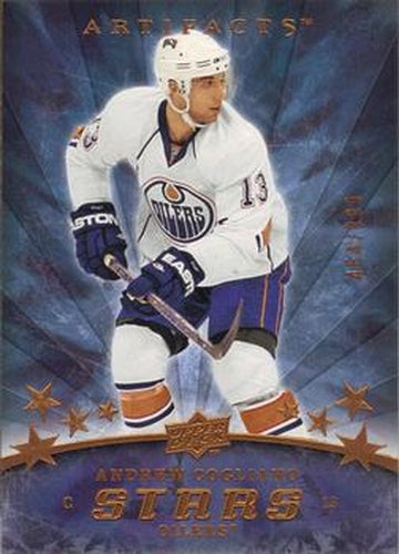 #178 Andrew Cogliano - Edmonton Oilers - 2008-09 Upper Deck Artifacts Hockey
