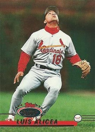 #178 Luis Alicea - St. Louis Cardinals - 1993 Stadium Club Baseball