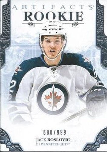 #178 Jack Roslovic - Winnipeg Jets - 2017-18 Upper Deck Artifacts Hockey