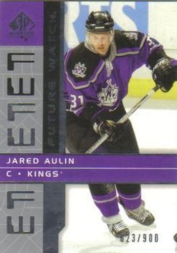 #178 Jared Aulin - Los Angeles Kings - 2002-03 SP Authentic Hockey