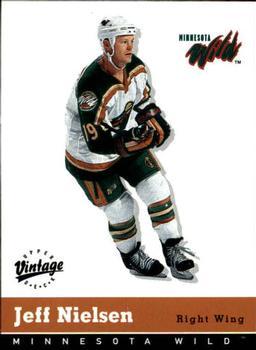 #178 Jeff Nielsen - Minnesota Wild - 2000-01 Upper Deck Vintage Hockey