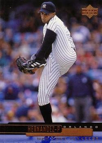 #178 Orlando Hernandez - New York Yankees - 2000 Upper Deck Baseball