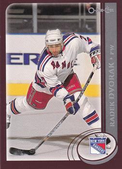 #178 Radek Dvorak - New York Rangers - 2002-03 O-Pee-Chee Hockey