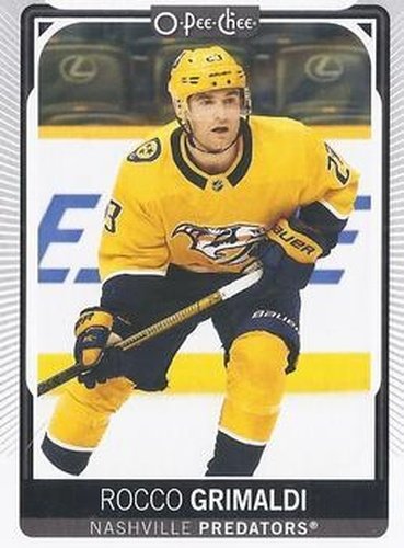 #178 Rocco Grimaldi - Nashville Predators - 2021-22 O-Pee-Chee Hockey