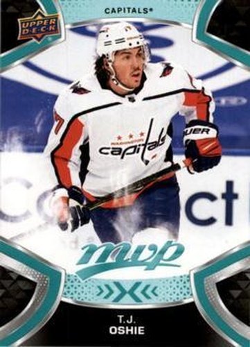 #178 T.J. Oshie - Washington Capitals - 2021-22 Upper Deck MVP Hockey