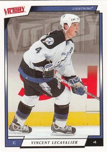 #178 Vincent Lecavalier - Tampa Bay Lightning - 2006-07 Upper Deck Victory Hockey