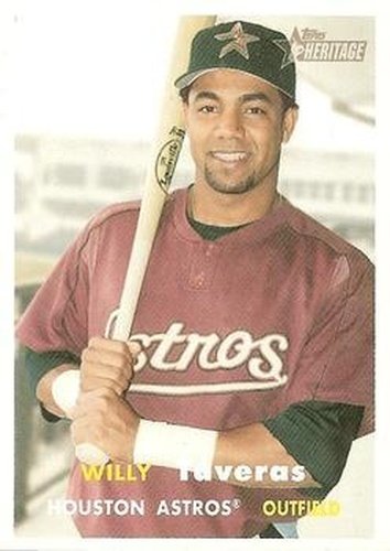 #178 Willy Taveras - Houston Astros - 2006 Topps Heritage Baseball