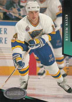 #178 Kevin Miller - St. Louis Blues - 1993-94 Parkhurst Hockey