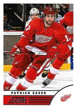 #178 Patrick Eaves - Detroit Red Wings - 2013-14 Score Hockey