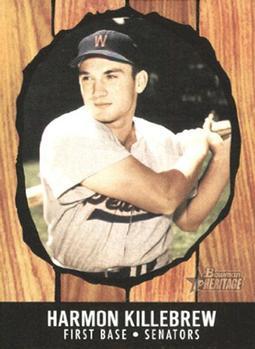 #178c Harmon Killebrew - Washington Senators - 2003 Bowman Heritage Baseball