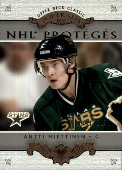 #179 Antti Miettinen - Dallas Stars - 2003-04 Upper Deck Classic Portraits Hockey