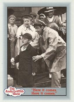 #179 "Here it comes. Here it comes." - 1990-91 Pacific The Andy Griffith Show