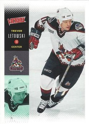 #179 Trevor Letowski - Phoenix Coyotes - 2000-01 Upper Deck Victory Hockey