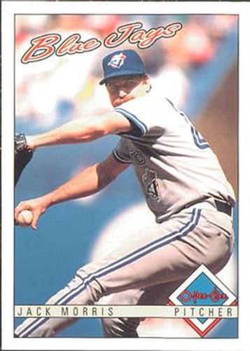 #179 Jack Morris - Toronto Blue Jays - 1993 O-Pee-Chee Baseball