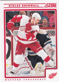 #179 Niklas Kronwall - Detroit Red Wings - 2012-13 Score Hockey