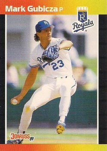 #179 Mark Gubicza - Kansas City Royals - 1989 Donruss Baseball