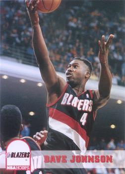 #179 Dave Johnson - Portland Trail Blazers - 1993-94 Hoops Basketball