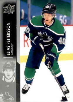 #179 Elias Pettersson - Vancouver Canucks - 2021-22 Upper Deck Hockey