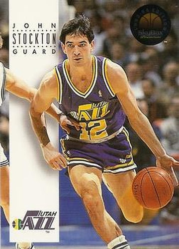 #179 John Stockton - Utah Jazz - 1993-94 SkyBox Premium Basketball
