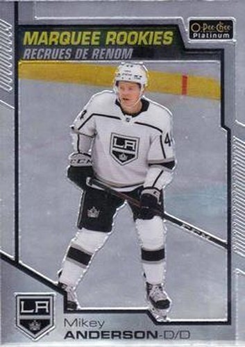 #179 Mikey Anderson - Los Angeles Kings - 2020-21 O-Pee-Chee Platinum Hockey