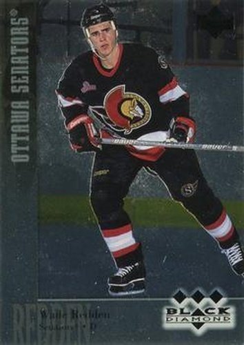 #179 Wade Redden - Ottawa Senators - 1996-97 Upper Deck Black Diamond Hockey