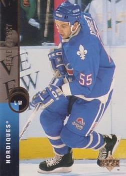 #179 Rene Corbet - Quebec Nordiques - 1994-95 Upper Deck Hockey