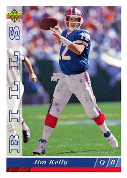 #179 Jim Kelly - Buffalo Bills - 1993 Upper Deck Football
