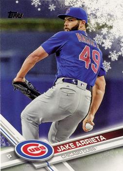 #HMW17 Jake Arrieta - Chicago Cubs - 2017 Topps Holiday Baseball
