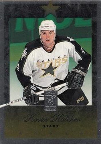 #17 Kevin Hatcher - Dallas Stars - 1995-96 Donruss Elite Hockey