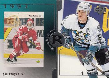 #17 Paul Kariya - Anaheim Mighty Ducks - 1998-99 Upper Deck Hockey