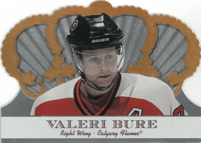 #17 Valeri Bure - Calgary Flames - 2000-01 Pacific Crown Royale Hockey