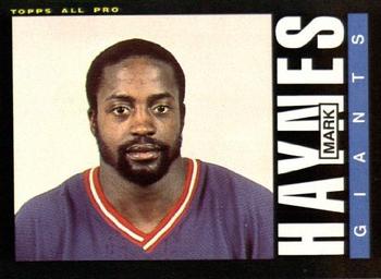 #117 Mark Haynes - New York Giants - 1985 Topps Football