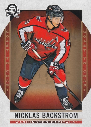 #17 Nicklas Backstrom - Washington Capitals - 2018-19 O-Pee-Chee Coast to Coast Hockey