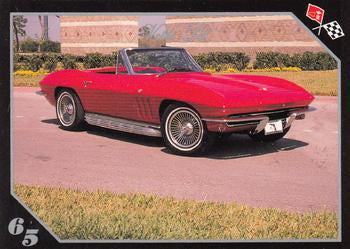 #17 1965 Corvette Convertible - 1991 Collect-A-Card Vette Set