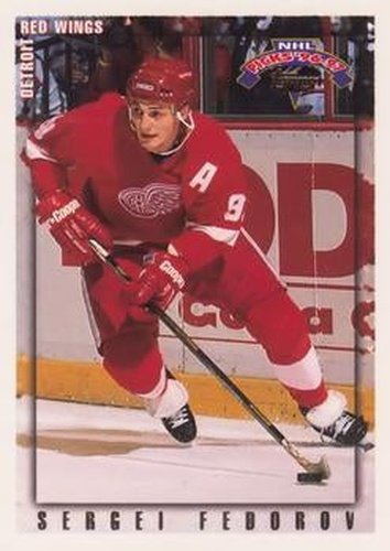 #17 Sergei Fedorov - Detroit Red Wings - 1996-97 Topps NHL Picks Hockey