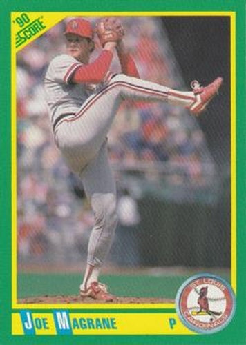 #17 Joe Magrane - St. Louis Cardinals - 1990 Score Baseball