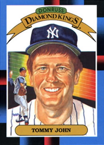 #17 Tommy John - New York Yankees - 1988 Donruss Baseball