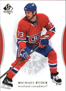#17 Michael Ryder - Montreal Canadiens - 2007-08 SP Authentic Hockey