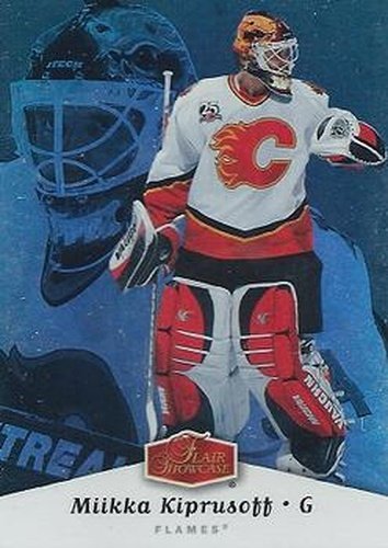 #17 Miikka Kiprusoff - Calgary Flames - 2006-07 Flair Showcase Hockey