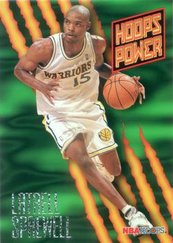 #PR-17 Latrell Sprewell - Golden State Warriors - 1994-95 Hoops Basketball - Power Ratings