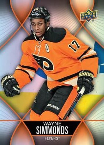 #17 Wayne Simmonds - Philadelphia Flyers - 2016-17 Upper Deck Tim Hortons Hockey