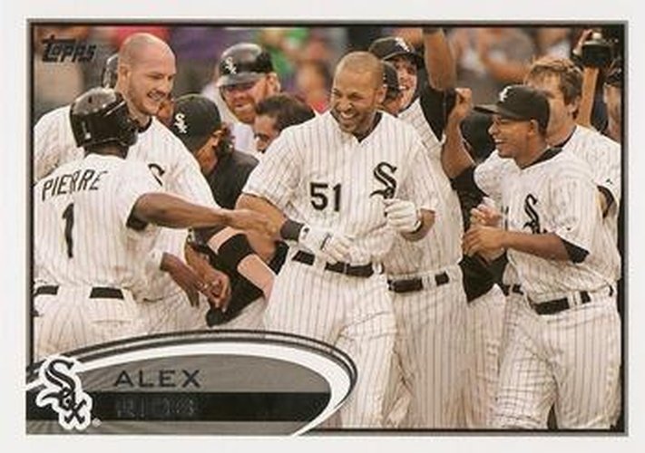 #17 Alex Rios - Chicago White Sox - 2012 Topps Baseball