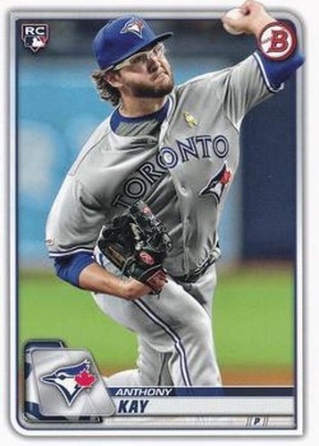 #17 Anthony Kay - Toronto Blue Jays - 2020 Bowman Baseball