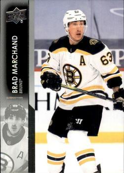 #17 Brad Marchand - Boston Bruins - 2021-22 Upper Deck Hockey