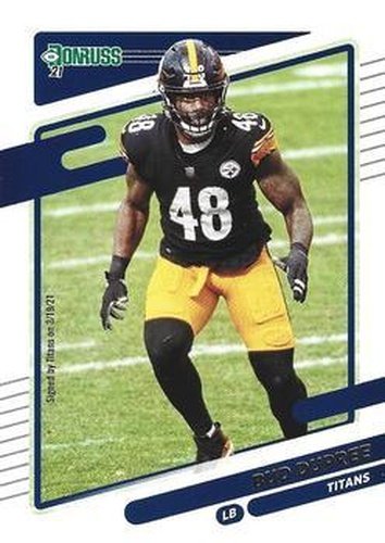 #17 Bud Dupree - Tennessee Titans - 2021 Donruss Football